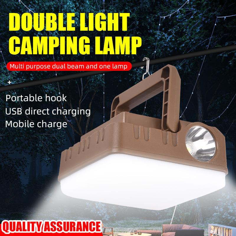 USB Rechargeable Bulb Outdoor LED Tent Light Blackout Emergency Camping Lights