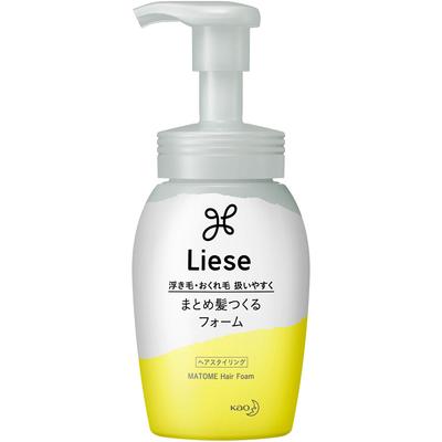 Liese Hair Gathering Foam - Main Unit 200ml Styling Products Apply To Dry Hair. 1. Do Not Shake the Container. Press the Pump To Release Bubbles.