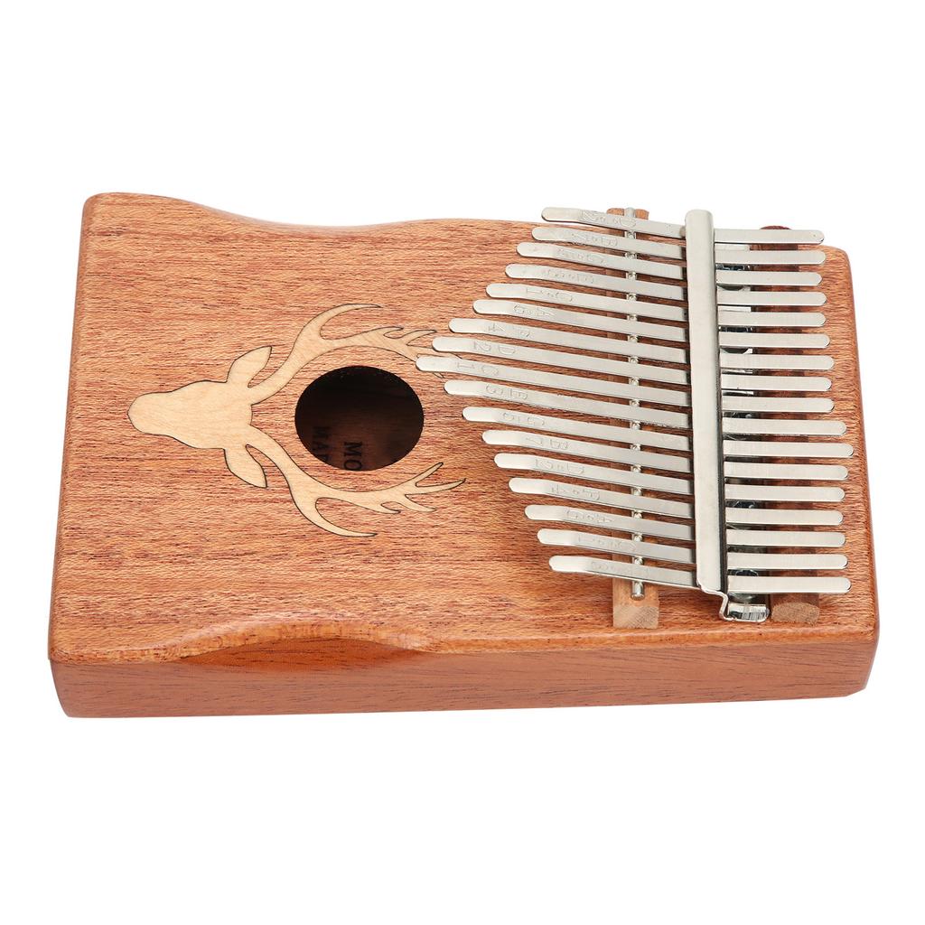 17 Key Kalimba Thumb Piano Mini Portable Musical Instrument Toy Birthday Gift SuppliesElk   Maple Inlay
