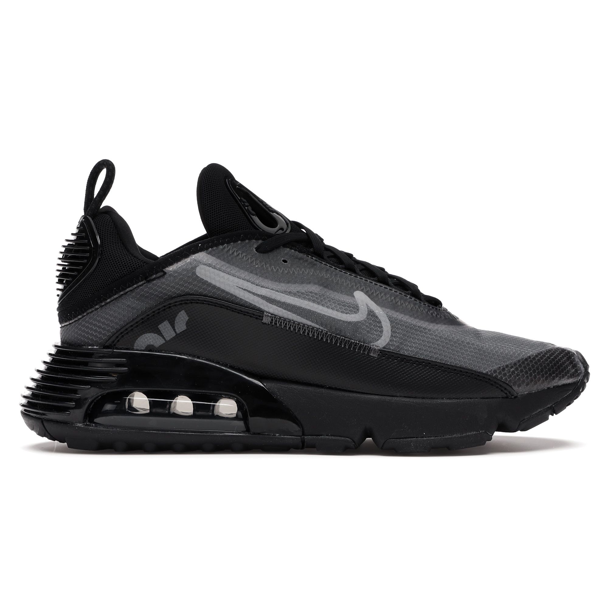 

Мужские кроссовки Nike Air Max 2090 антрацитовые черные волчье-серо-белые BV9977-001
