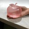 Pink & Green Apple Squishy Stress Ball Soft Fidget Sensory Toy for ADHD Autism Slow Rebound Squeeze Toy for Adults