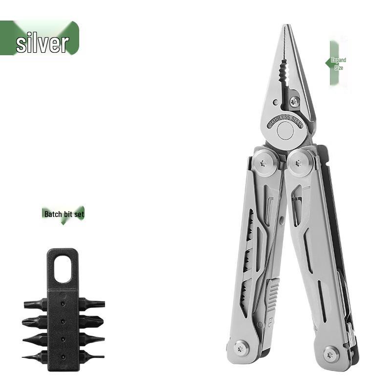 Púliàn Portable Multi-tool Pliers with Screwdriver Bits