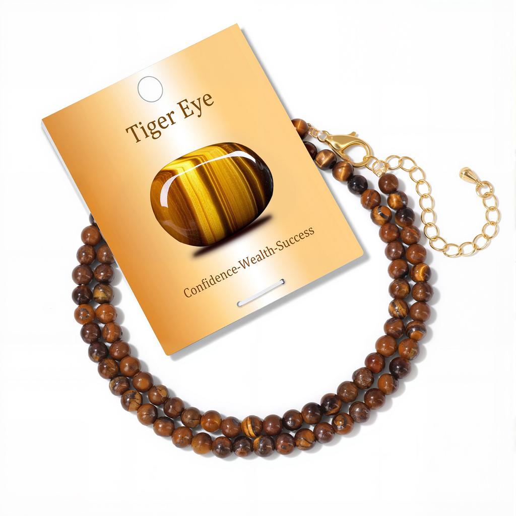 Bohemian Natural Stone Bead Choker Necklace Handmade Irregular Ladies Gemstones Beaded Jewelry Collar Party Friend Gift Femme