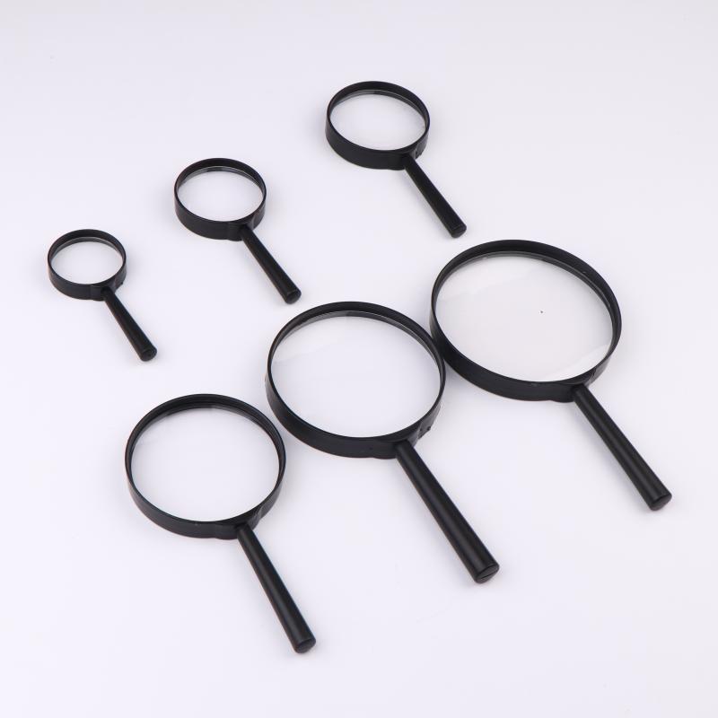 1 Piece Reading Glass Lens Magnifier 40/50/60/75/90/100Mm Hand Held 5X Magnifying Loupe