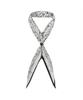 NOTIG Silk 100 Diamond Scarf White_Omg1Acsc101A1