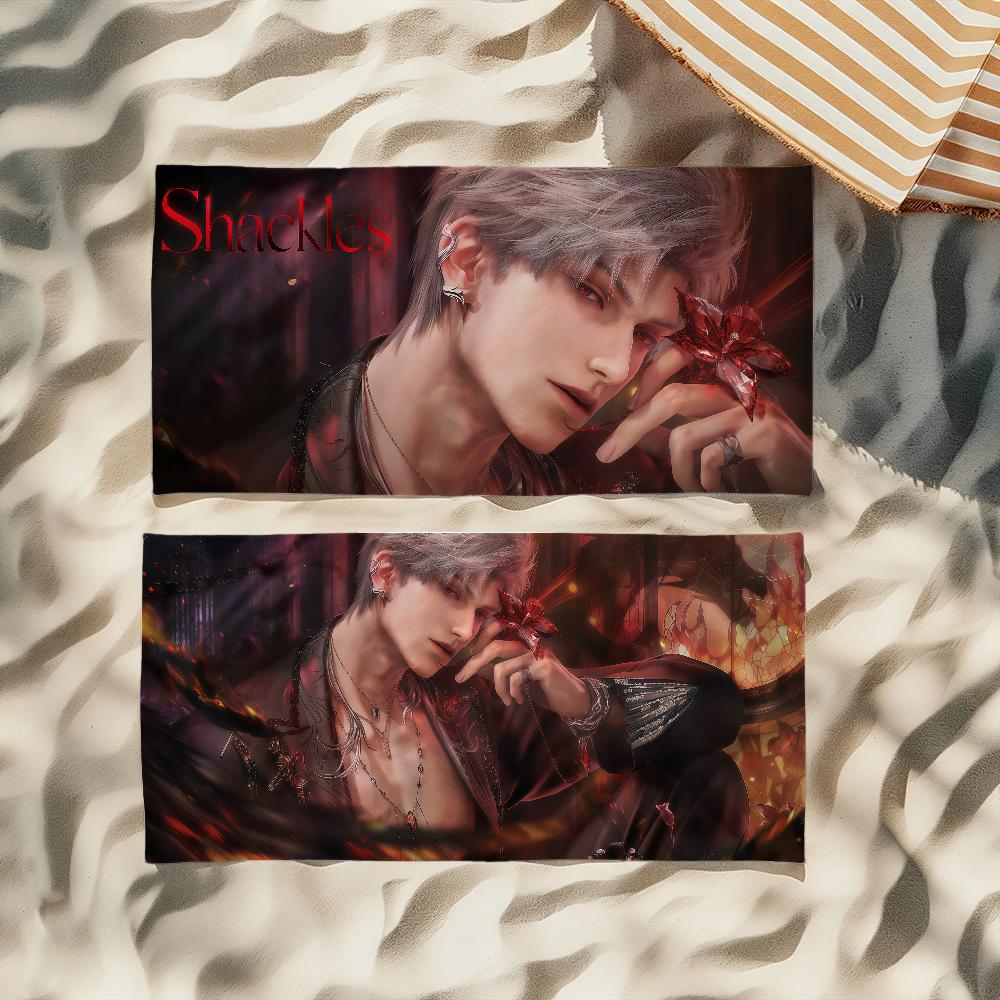 Game Love and Deepspace Sylus Towel Beach Towel Oversized Quick Dry Towel Absorbent Soft Swim BeachTowels for Men Women