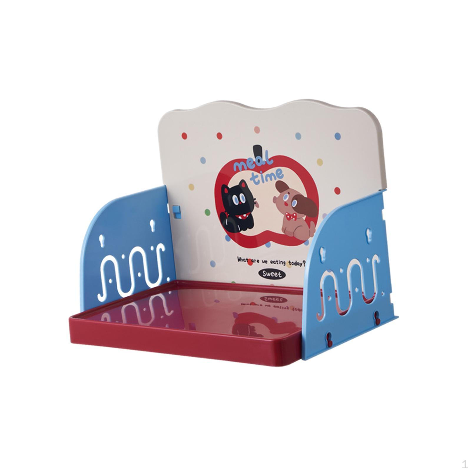 

Стол для кормления кошек Домашние кошки Миска Предотвращает проливание Сохраняет пол чистым Просторный Без беспорядка Товары для животных