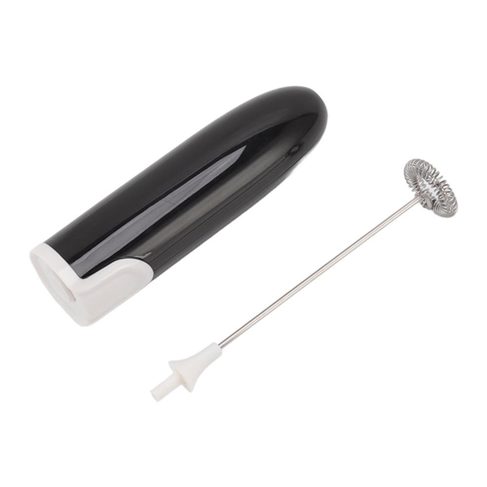 Battery Powered Milk Foam Maker Plastic Stainless Steel Milk Beater Milk Frother Home Kitchen