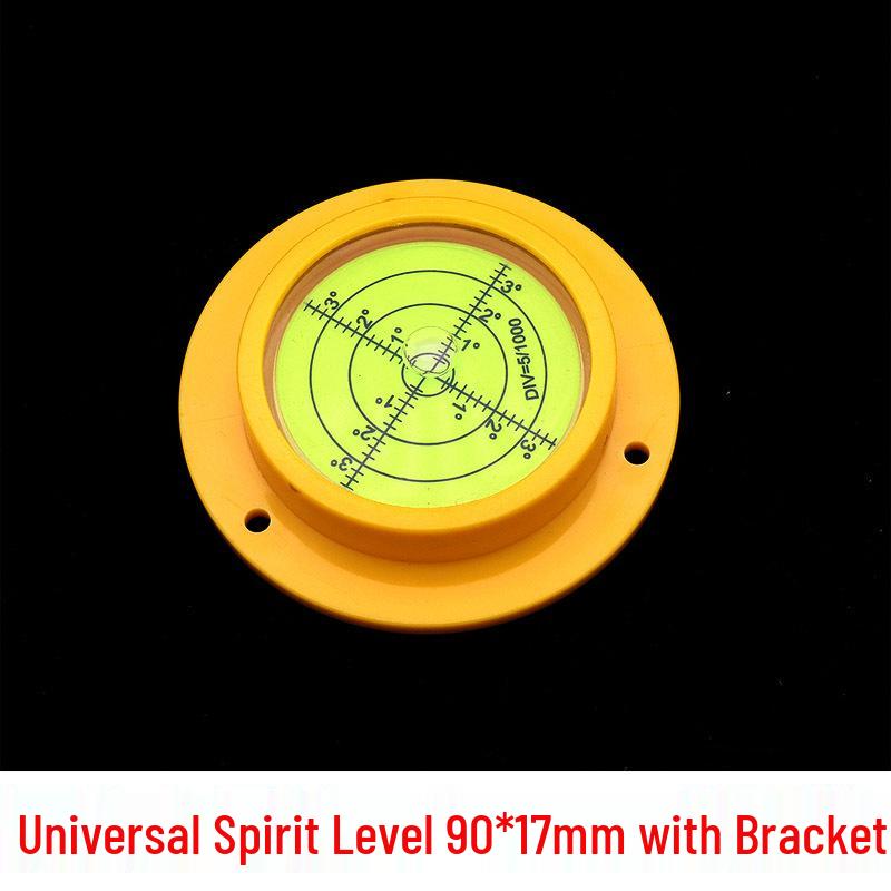 Mini Acrylic Square Bubble Level - Universal Ruler with Single-Line Balance Bead
