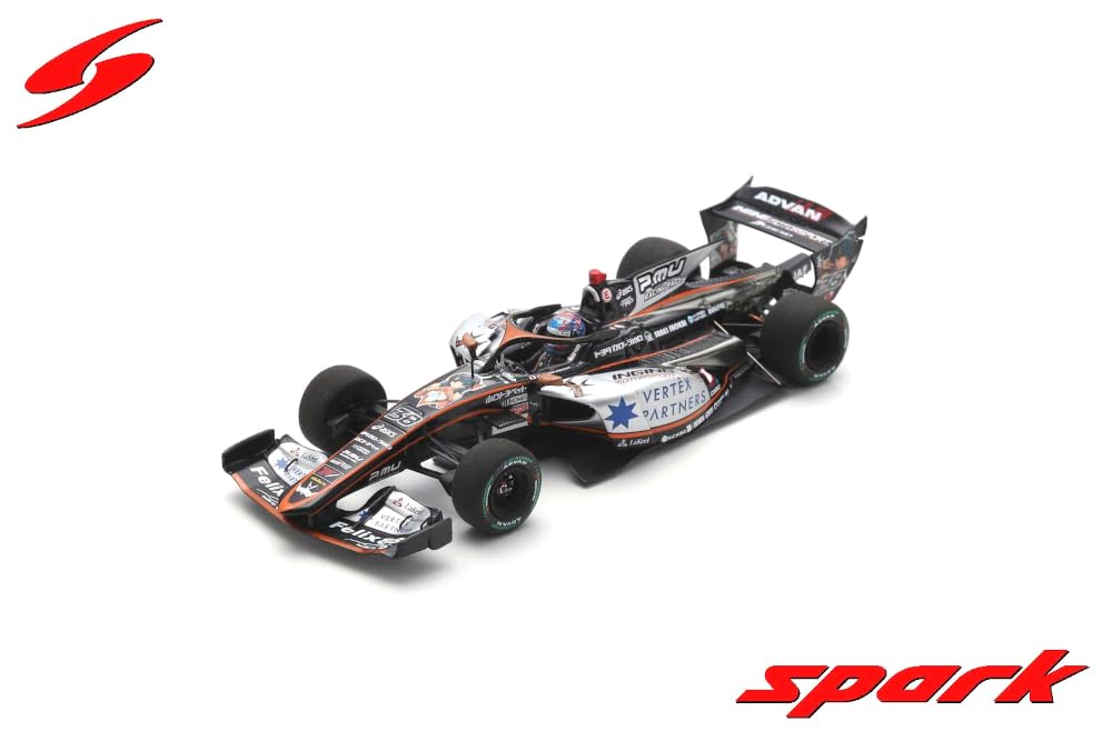 Spark Scale VERTEX CERUMO INGING SF23 TRD 01F Super Formula 2024 Haruna Sakaguchi Finished Product 1/43 #38
