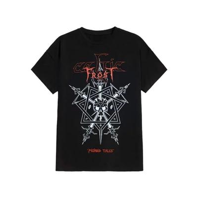 Summer Celtic Frost Morbid Tales Peripheral Pattern Printing Summer Luxury Brand Men's and Women's T-Shirts Short Sleeves