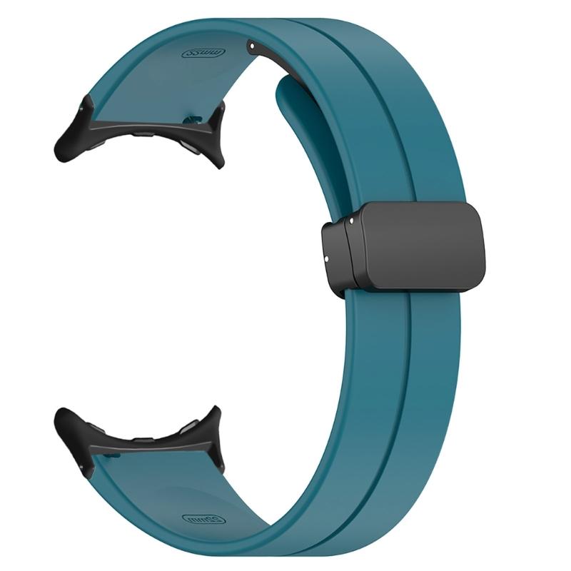 Suitable for Pixel Watch 2 Smartwatch Adjustable Fashion Silicone Belt Wristband Magnetic Bracelet Waterproof Soft Strap