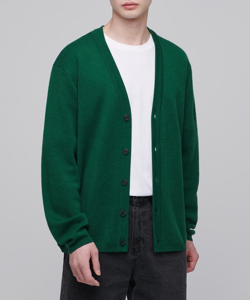 Musinsa Standard Minimalist Cardigan [Jolly Green]