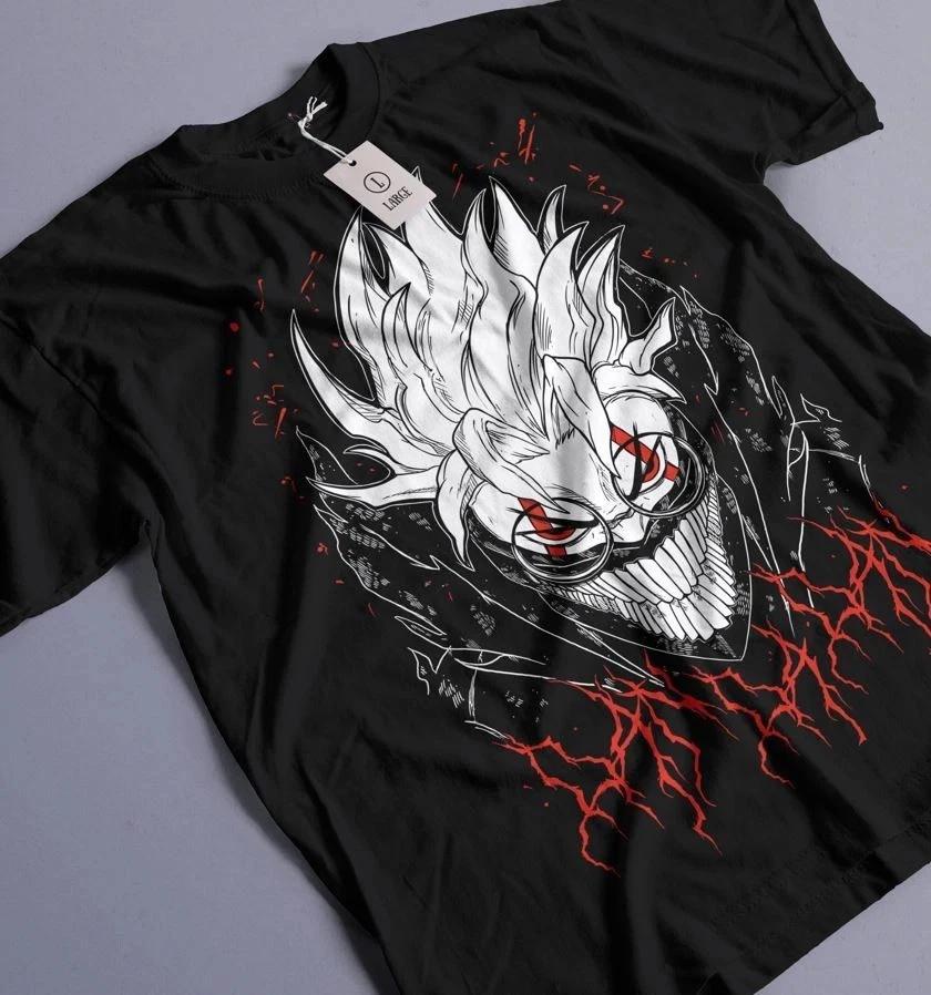 Anime Dandadan Okarun Momo Ayase Black T Shirt Size S 4XL V1