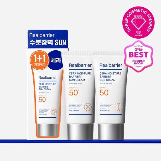 REALBARRIER Cera Moisture Barrier Sunscreen 50ml 1+1 Promotion