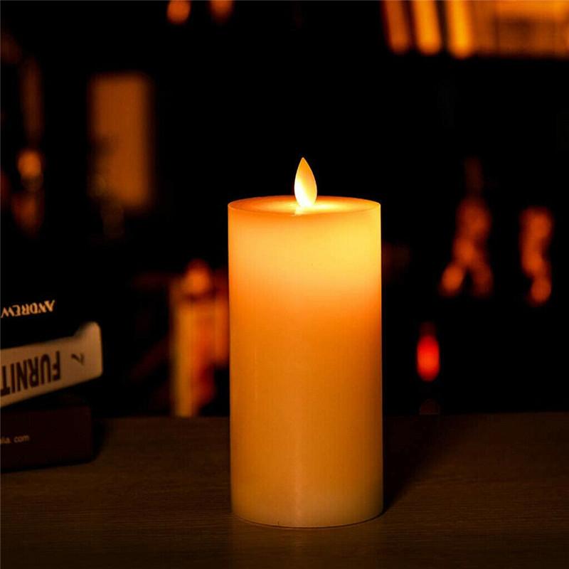 Elektronisches LED-Kerzenlicht Flammenlos Hochzeit Geburtstagsparty Heimdekoration Teelichter Kerzen Lampe Dekoration