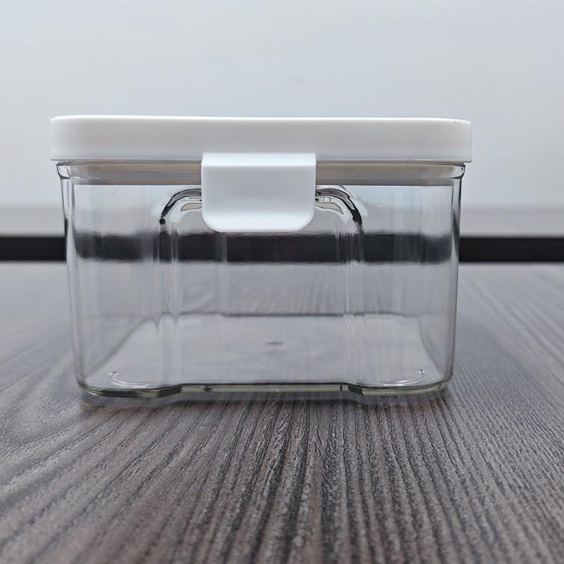 

Герметичная прозрачная банка для хранения зерна и круп - контейнер пищевого класса Plastic Wrap TPR Seal