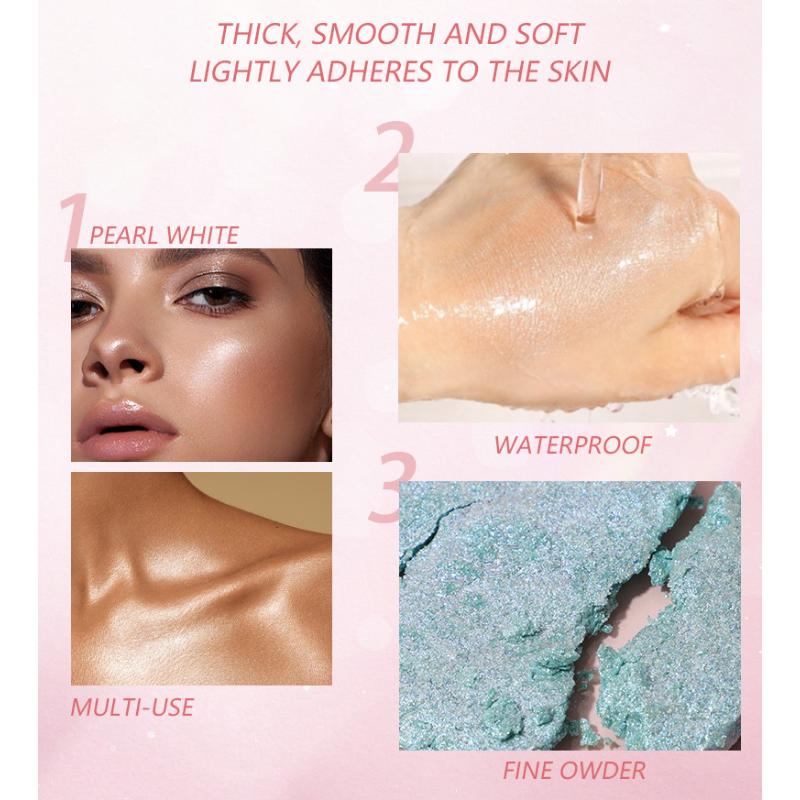 Pudaier Make-up High-Light-Puder Cake Repair Pearl Light-Puder High-Light-Creme-Matt-Reparaturpulver