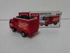 Out-of-print Tomica No. 105 Coca-Cola Route Truck Red Tomy Long-term Storage Crazy Mini Car Circle with Case Shipped from Amazon Warehouse