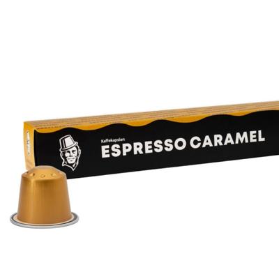 Cafe Capsullen Nespresso-kompatible Espresso-Karamell-Kapseln, 10 Stück