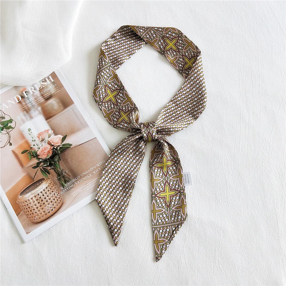 Neue Schals Seidenschals Damen Frühlings- und Herbstsaison Lange dekorative professionelle Schals Sommer Dünne Stile gepaart mit stilvollen Hemden