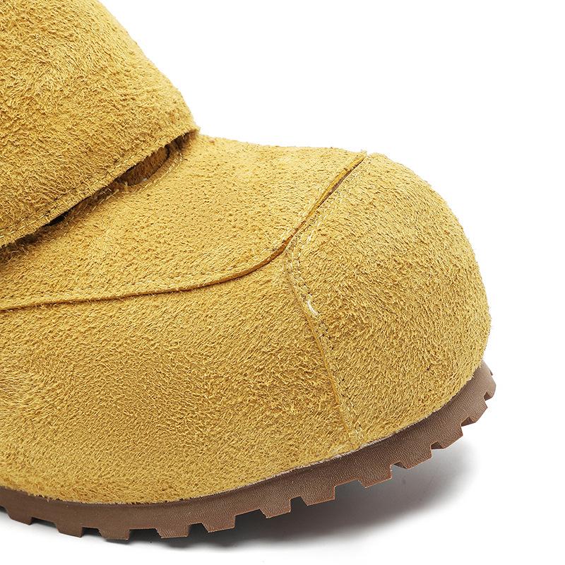 Damen Plateau Stiefel Mode Herren Keile Hohe Absätze Damenstiefel Frauenschuhe 36-45