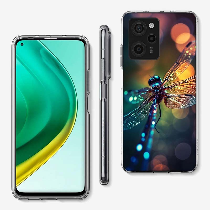 Schöne Libellen-Enthusiasten Hülle Handyhülle Für Xiaomi Poco M8 M7 M6 M4 M3 X7 X6 X4 Pro F7 Ultra M5S Mi 14 14T 15 15T 12T 1