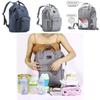 Multi-functional Diaper Bag Backpack For Baby Maternity Nappy With Large Capacity Waterproof