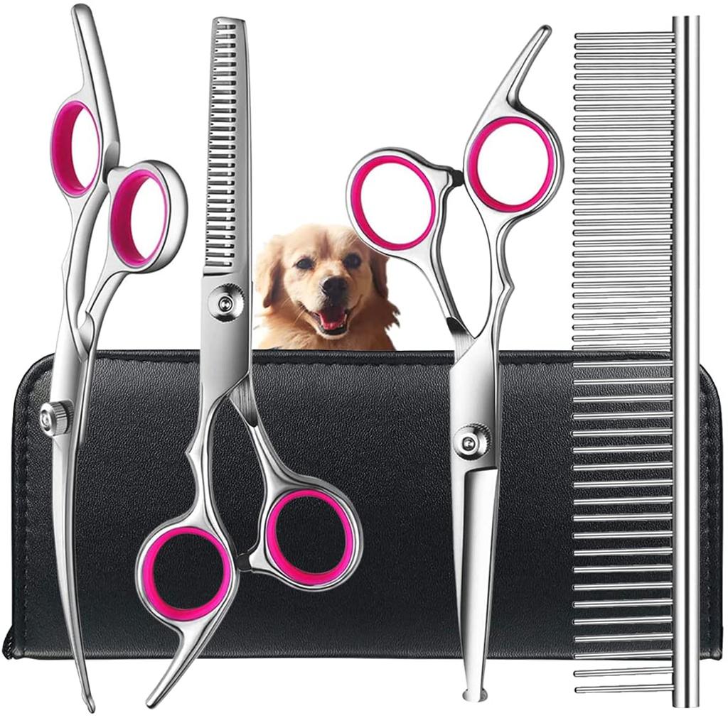 Cheap Pet Grooming Scissors Set with Safety Round Tip Cat Dog Hair