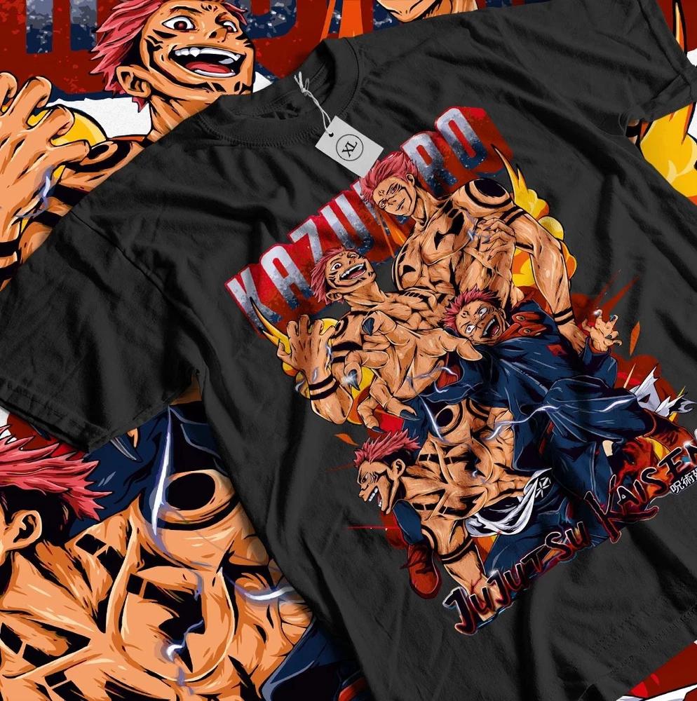 Anime JJK Sukuna Style Unisex Hot T Shirt S