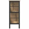 Artisan Oak Bookshelf 32.3  x 12.6  x 31.1  (L x W x H) Engineered Wood