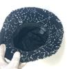 CHANEL hat CC Mark CC boa bucket hat hat fur / polyester Black/White