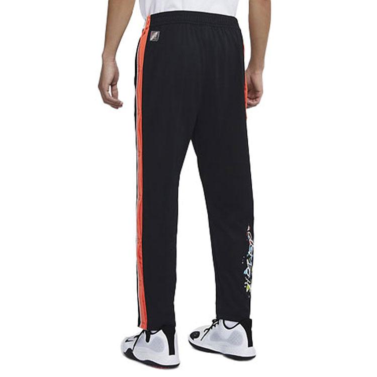 Nike Casual Pants Men's Black Moderate Straight Fit Pants DJ5220-010