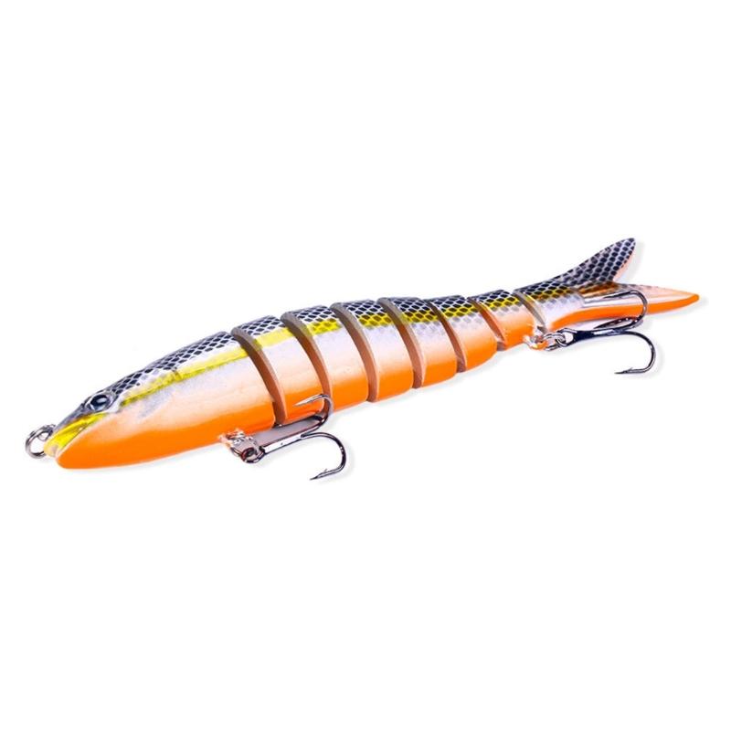 3D Artificial Fishing Lures Segment Swimbait Multiple Sections Fishing Lures Saltwater Fishing Lures Baits Swimbaits
