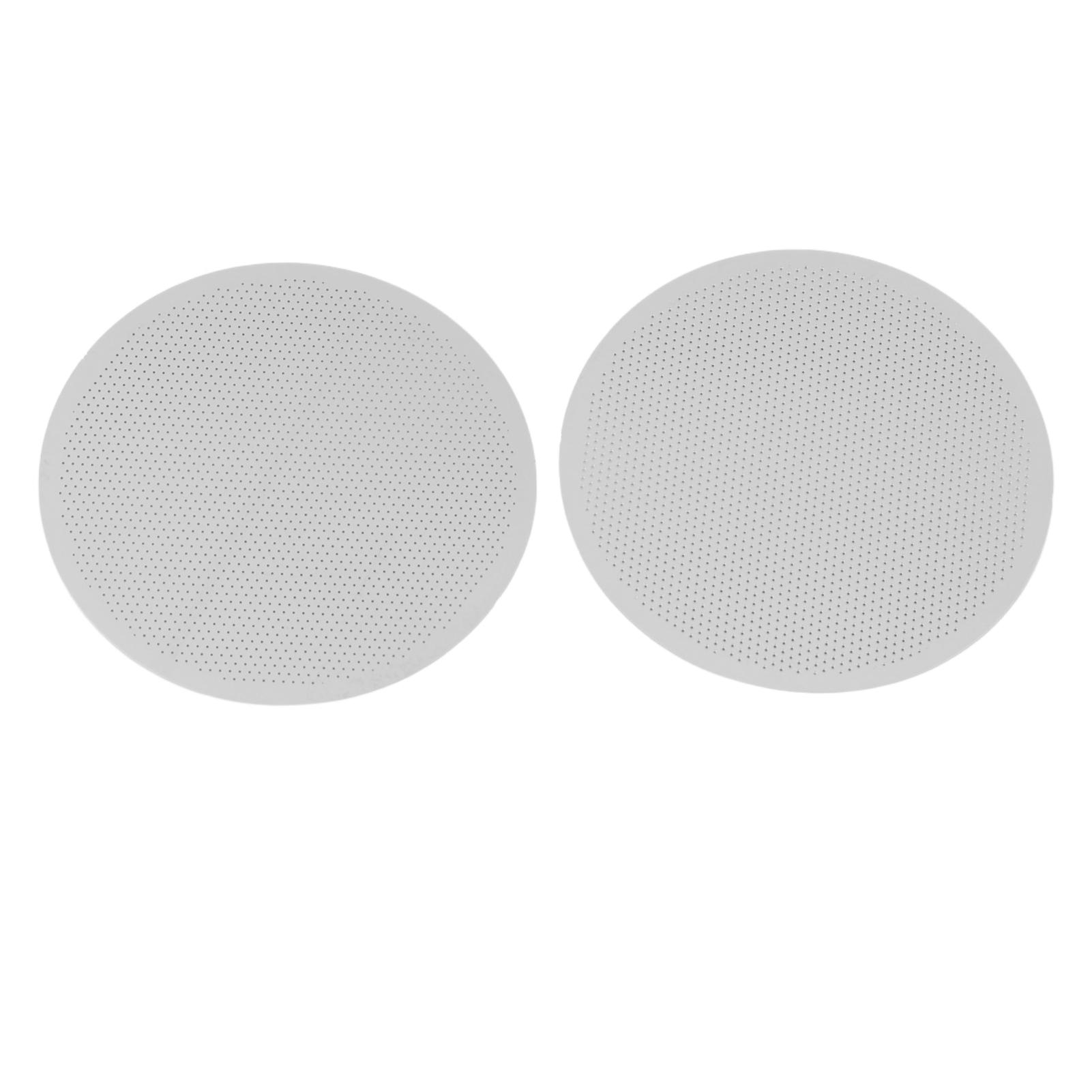 

2PCS Coffee Puck Screen 61mm 304 Stainless Steel Reusable Coffee Filter Mesh Plate for Portafilter Filter Basket L