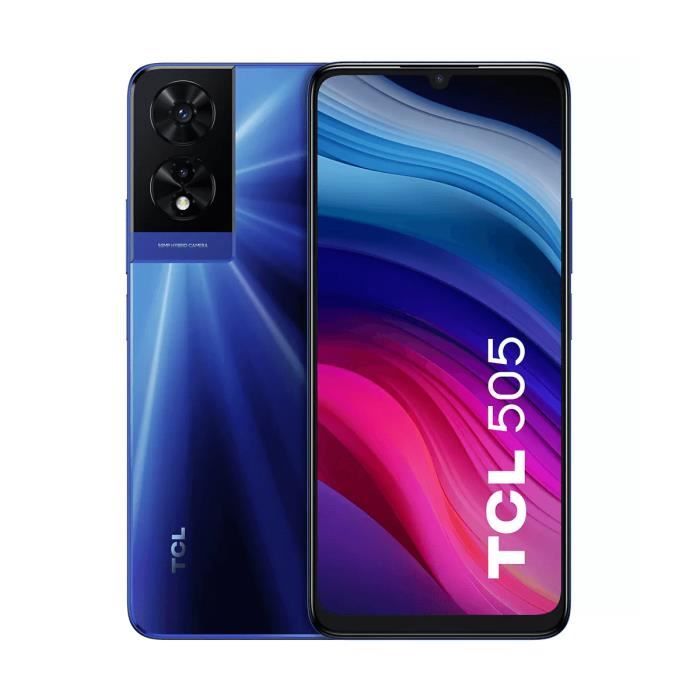 TCL 505 4G 6 Go/256 Go Bleu (Ocean Blue) Double SIM