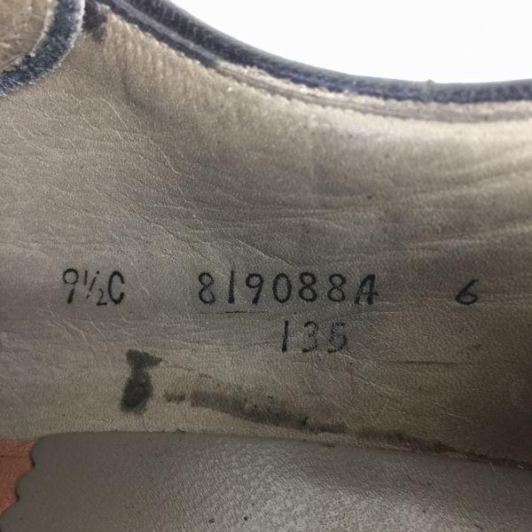 80s-90s Vintage CORDWAINER Wingtip Business Shoes Black Size 9.5C 26.5-27.0 Men's(USED)