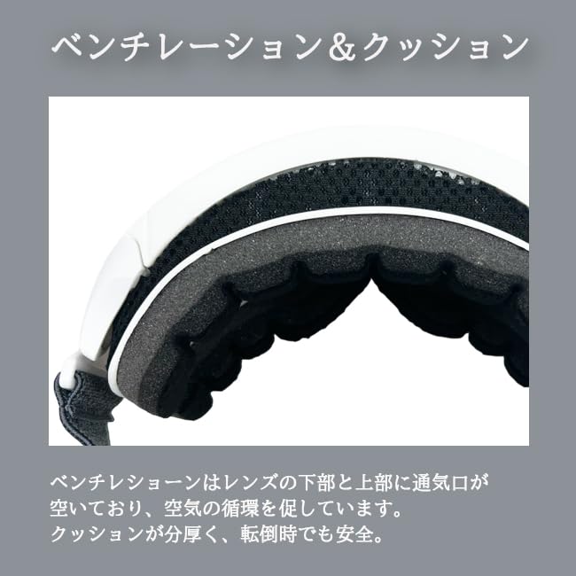 Snow Goggles [Rare] RH423-2 MBK/GRN