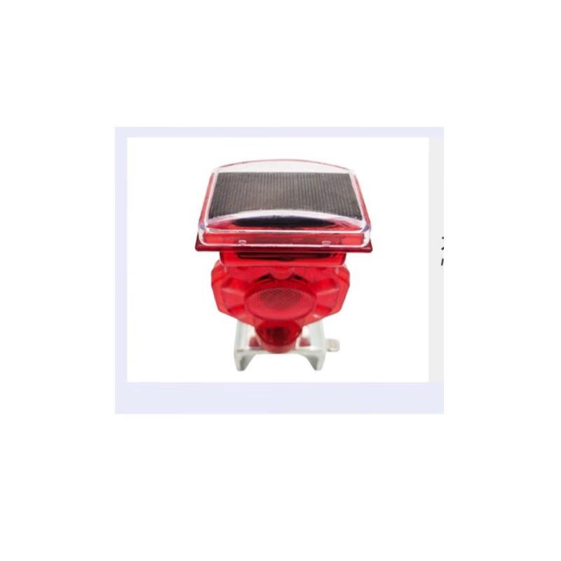 OLOMM Solar LED Warning Roadblock Light