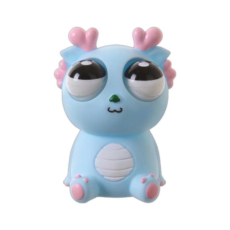 Revenged Love Toy Creative Explosive Eye Dragon Dinosaur Decompression Toy Squeezing Joy Squeezing Staring Eye Funny Release Animal Sensory Toys