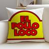 Spicy EEl Pollo LocoS Cushion Cover Breathable and skinfriendly linen pillowcase square removable and washable cushion