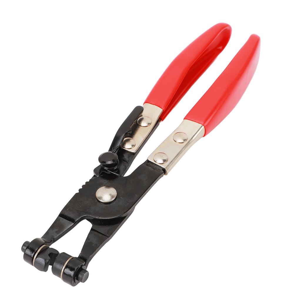 Swivel Flat Band Hose Clamp Pliers Repair Tool Secure Grip Sturdy for Ring Type Flat Band Hose Clamp