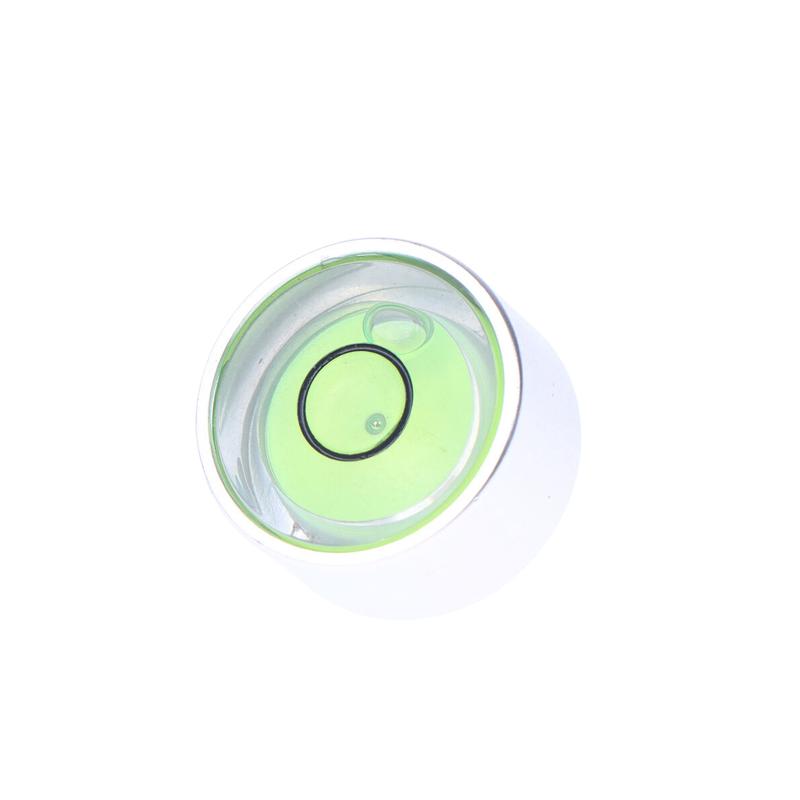 Bull'S Eye Level Bubble Small Bullseye Spirit Level Bubble Bead With Screw M6 1/4 Inch Leveling Tool With Nail 1Pcs