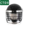 German Style Anti-Riot Tactical Helmet with Wire Mesh Face Shield