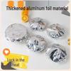 Thickened Aluminum Foil Food Wrap: Washable, Multi-functional, BBQ Sleeve, Labelable, Fresh-Keeping Cover