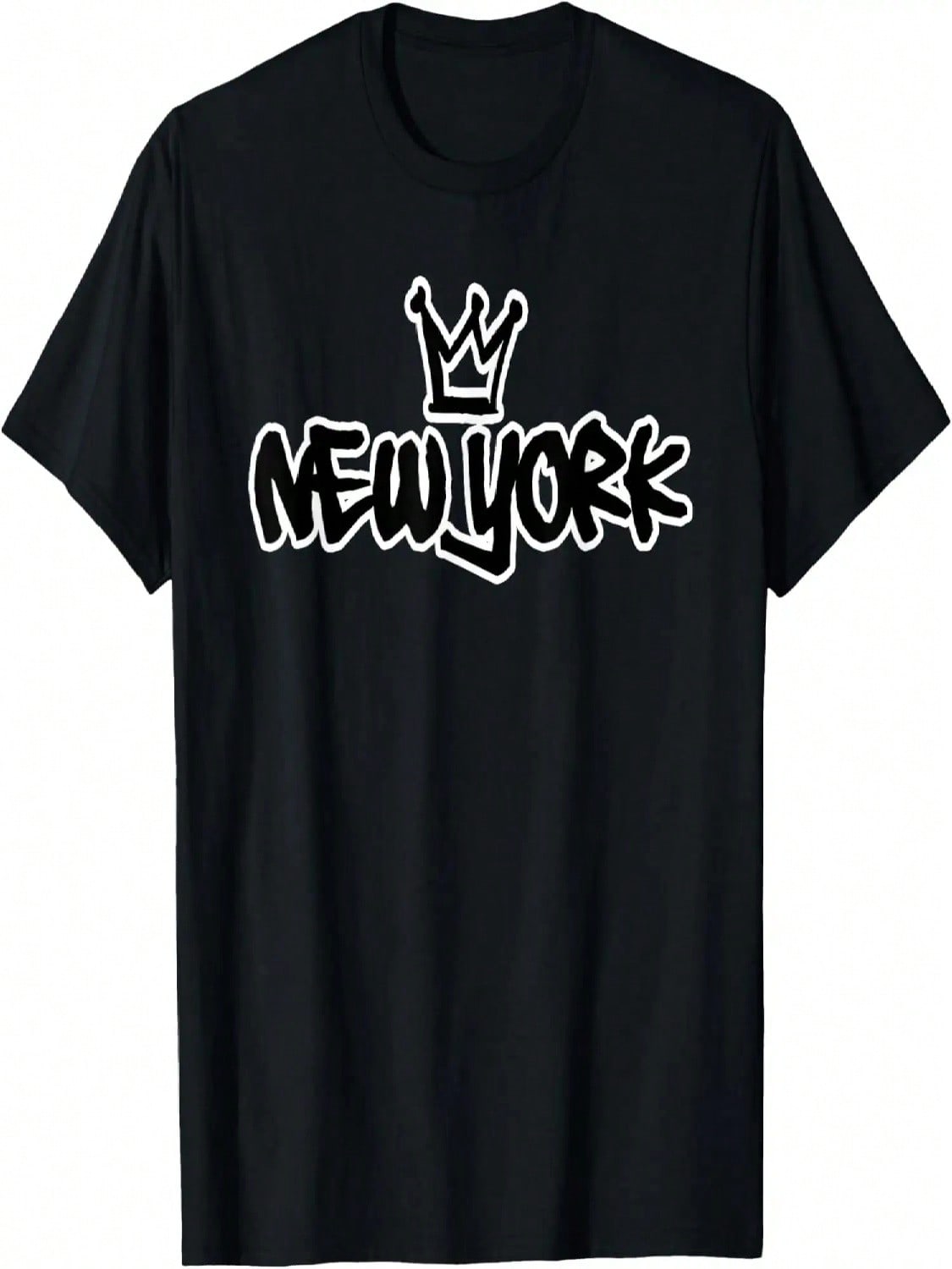 NYC New York Graffiti Hip Hop T-Shirt S разноцветный