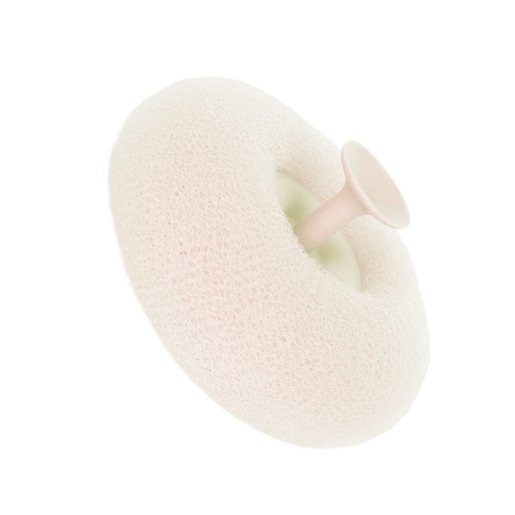 Bath Cleaning Ball Soft Comfortable Exfoliating Quick Drying Body Scrubber Massage Ball Beige