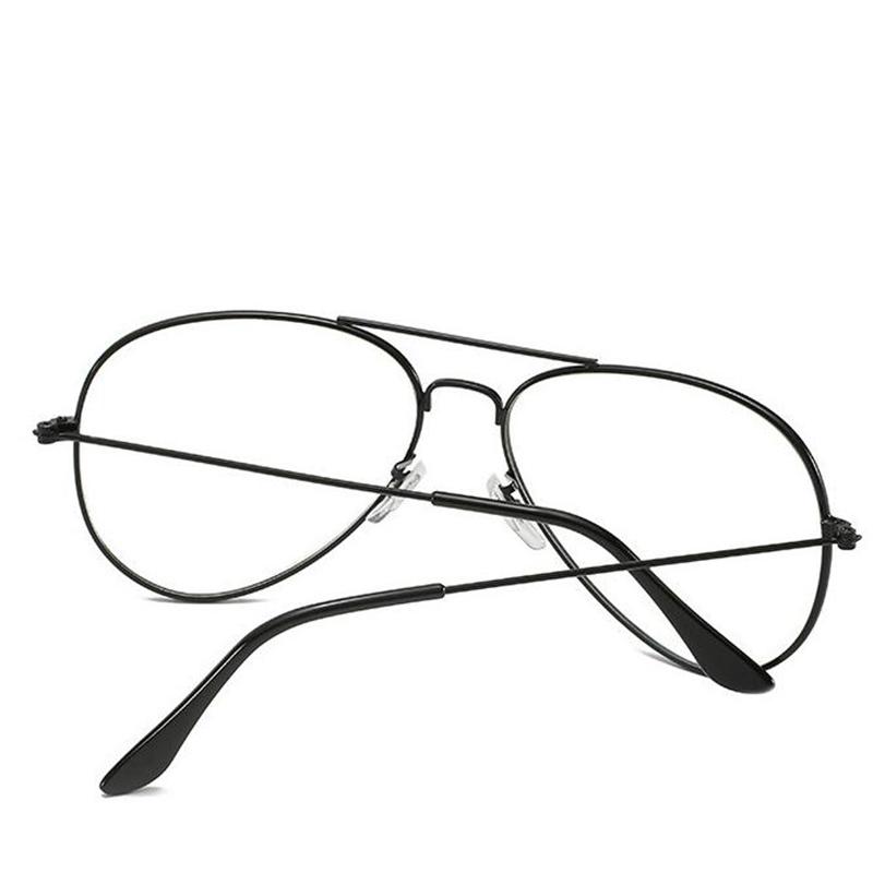 Black Frame Aviation Green Coated Pilot Cat Eyes Luxury Designer Gold Metal Men Women Precription 0 -0.5 -0.75 -1.0 To -6.0