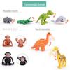 Large Particle Animal Accessories: Compatible Lego Building Blocks for Kids 3+ - Prairie, Ocean, Jungle Simulation Toy Parts