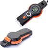Outdoor Multifunctional 7-in-1 Survival Whistle with LED, Thermometer, and Compass